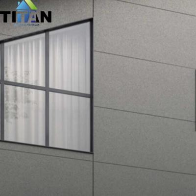 China TITAN Contemporary Weather Resistant Wood Texture Siding Panel Building Decoration for sale