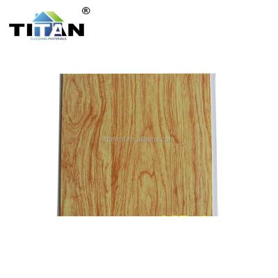 China Artistic Ceilings Laminated Printing PVC Panel With Wood Grain 5.8m for sale