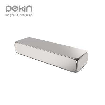 China Industrial Magnet Beijing 20 x 4 x 2mm Block Neodymium Magnet Factory Made Magnetic Material 100pcs/box N48 For Industry for sale