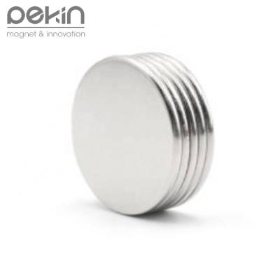 China Industrial Magnet Pekin 2021 Round Disc 3m Adhesive Neodymium Magnet High Performance Neodymium Magnets for sale