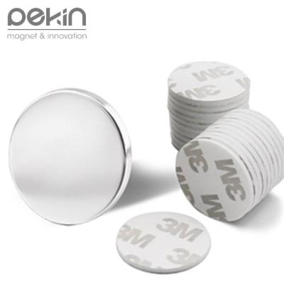 China Industrial Magnet Pekin New Arrival 3M Self Adhesive Permanent Neodymium Magnet In Round Disc for sale