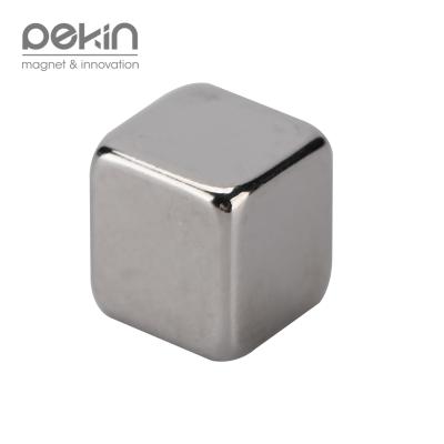 China Industrial Magnet Beijing Custom Sizes Permanent NdFeB Cube Magnet N48 Neodymium for sale