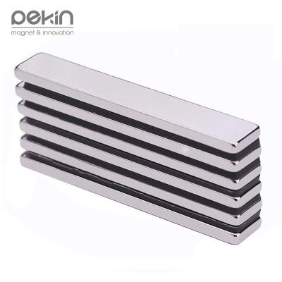 China Industrial Neodymium Rectangle Rare Earth Magnet Free Sample High Quality Sintered Magnet for sale