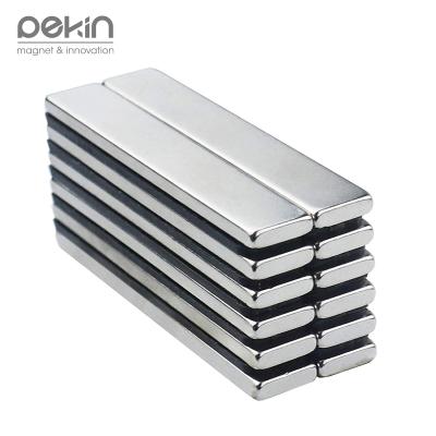 China Factory Made Industrial Magnet Bar Neodymium Magnet Rare Earth Rectangle Magnet For School Projects Crafting Magnetic Therapy for sale