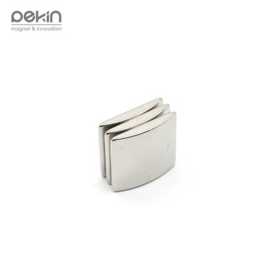 China Factory wholesale environment friendly strong rare earth neodymium arc segment permanent magnet for motor-generator for sale