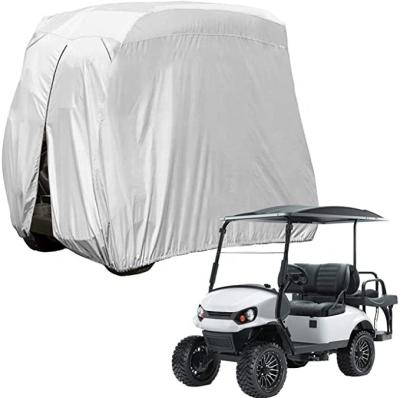 China Wholesale Outdoor Water Resistant Golf Car Cover Rainproof Golf Car Cover 4 Seats 2 Seats Waterproof Golf Car Cover for sale