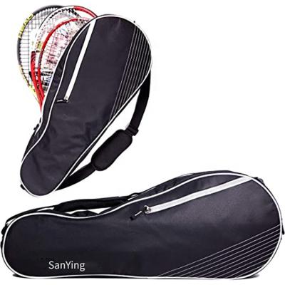 China Unisex Padel Sports Bag Lightweight Design 3 Racket Tennis Bag Padded To Protect Rackets for sale