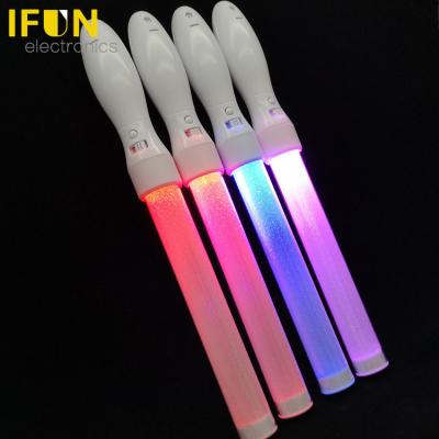 China Hot Selling Custom Made ABS+PC Concert Led Light Stick , Wireless Remote Control Led Party Glow Sticks for sale