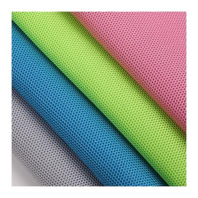 China Anti-Static 100% Polyester Warp Knitting Mesh Fabric For Sportswear/Bags/Hat/Shoes Lining for sale