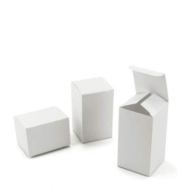 China Recyclable Product Packaging White Box Small Customized Packaging, Plain White Paper Box, White Cardboard Box for sale