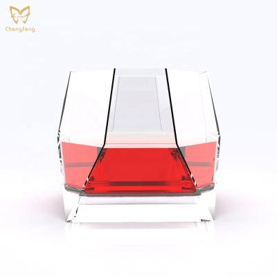 China Restaurants Appliances New Design Football Shaped Whiskey Glass for sale