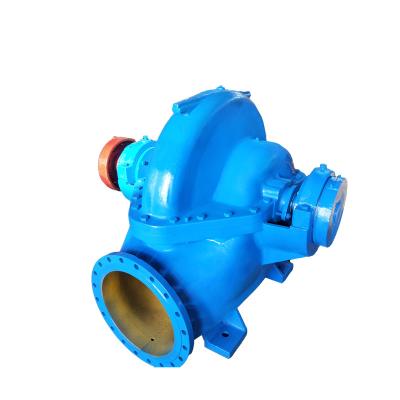 China Commercial Single Stage Double Suction Horizontal Split Case Large Capacity Buildings Centrifugal Water Pump for sale