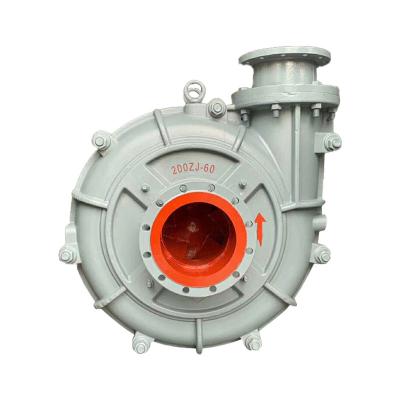 China Buildings Commercial Mud Pump For Boats Coal Transfer Pump Zj Sand Suction And Reclamation Dredging Pump for sale