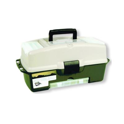 China Eco-Friendly Plastic 3 Trays Storage Portable Tackle Box Good Quality Lure Box Things Small for sale