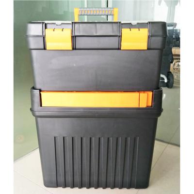 China Protective Hot Selling Multi Function Rolling Tool Box Storage Box Plastic Case for sale