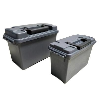 China Waterproof Plastic Ammo Box Tool Box GD7002 Ammo Case Carrying Bullet Can for sale