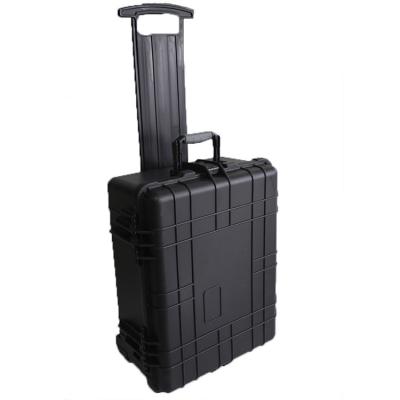 China Hard Plastic Tool Box Trolley Waterproof Case Suitcase Waterproof Equipment Case for sale