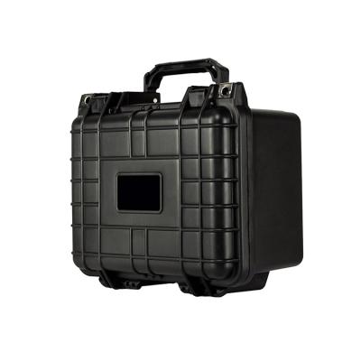 China PP Large Storage Plastic Case Waterproof Tool Suitcase Military Box With Wheels Waterproof Plastic Traveling Box for sale