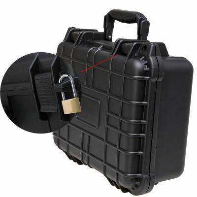 China Portable Reliable Durable Waterproof Carry Camera Case Equipment PP Hard Single Plastic Case Instrument Suitcase for sale