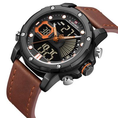 China New Sports Automatic Date Chronograph Men's Quartz Watch Luxury Male Digital Sports Waterproof Watches for sale