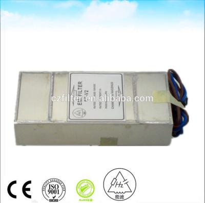 Cina 2 linee 120 250v video prezzo competitivo monofase del filtro da rumore di linea di potere di CA Emi Filter 1a in vendita