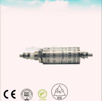 China Alimentador a través Emi Filter Anti Interference Filter del condensador de 250VAC 16A 25A en venta