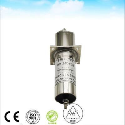 Κίνα Feedthrough δύναμης RF 250VAC 25A ηλεκτρικός κενός πυκνωτής για το προστατευτικό κάλυμμα mri RF προς πώληση