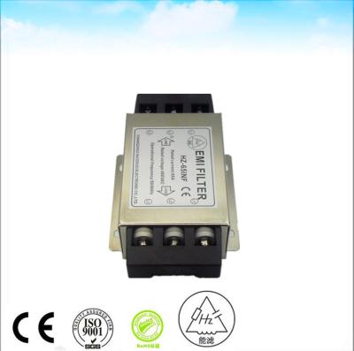 China 380VAC 30A-100A  EMI Suppression Filter 11KW Inverter Noise Suppression for sale