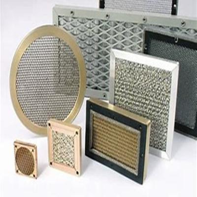 Chine Panneaux de ventilation de nid d'abeilles d'acier inoxydable de 12.5MM EMI Honeycomb Vents Air Filter à vendre