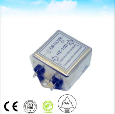 China 100vdc 250v Ac 20a Line Rfi Emi Noise Filter For Power Supply Two Stage for sale