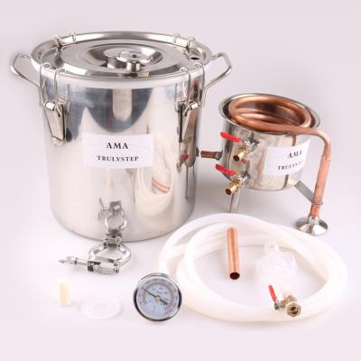 China Factory Oil Distiller Equipment 3Gal 12L Still Illegal Alcohol Distillation Set for sale