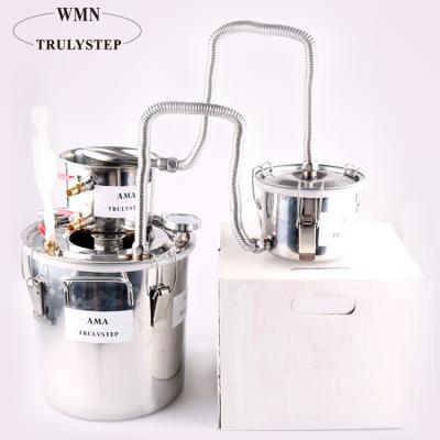 China food & Beverage Plant 20L Wine Making Kits Spirits Boiler Alcohol For Still Making Fruit Wine for sale