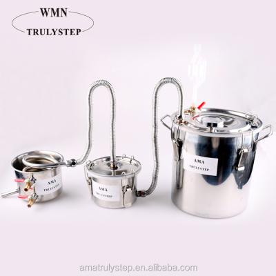 China Stainless Steel 12L 3 Pots Mini Household Stainless Steel Home Beer Brewing Equipment for sale