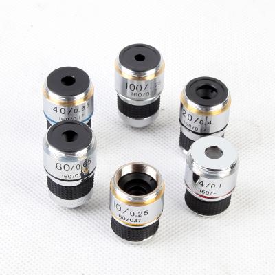 China Microscope achromatic plan objective/long working distance microscope objective lens en venta