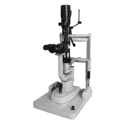 China Medical Adjustable Ophthalmic Slit Lamp Three Magnification Optical Photo Slit Lamp Microscope en venta