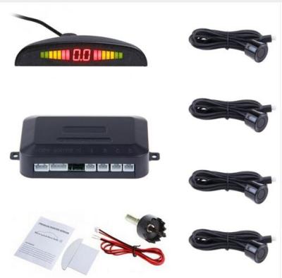 China Car Auto Parktronic LED Parking Sensor With 4 Sensors Reverse Backup Car Parking Radar for sale