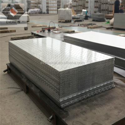 China High Quality Car 5052 O Aluminum Embossed Plate / Sheet For Platform for sale