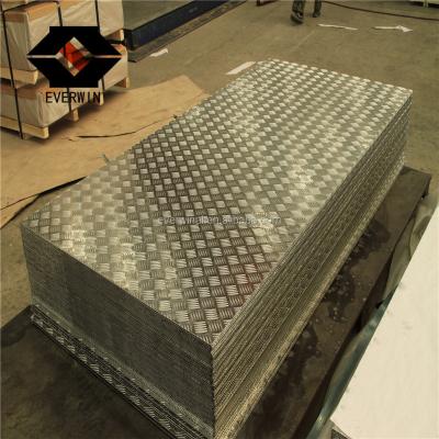 China Anti-slip Stair & Platform Best Price Steps Aluminum Checker Plate Five Bar / Aluminum Tread With Best Quality And Low for sale