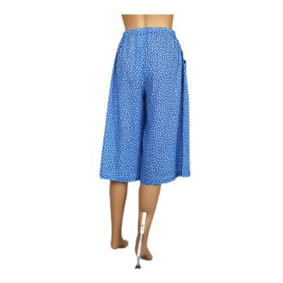 China Anti-wrinkle Hot Selling Sexy Girls Print Willow Wrinkle Pants Women Capri Pants for sale