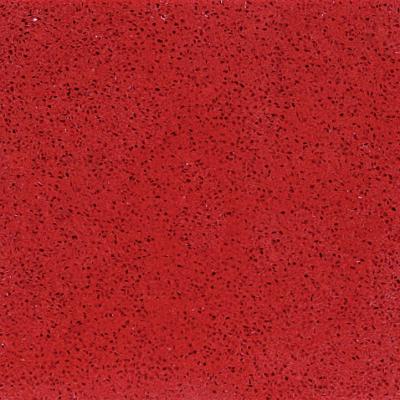 China Red Engineered Quartz Stone Slab Countertop Vanity Top for kitchen for sale