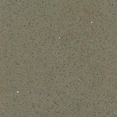 China Flooring Tiles Artificial Quartz Stone 93 percentage , Grey Mirror for sale