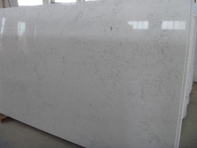 China Carrara White Engineered Stone Slabs for sale