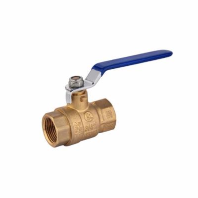 China Full Brass Port Brass Welded Low Lead Brass Ball Valves With Ends FM UL CSA Sweat cUPC NSF61 AB1953 for sale