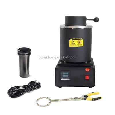 China Mini Mini Graphite Quartz Crucible Jewelry Equipment Melting Machine Metallurgical Gold Silver Aluminum Melting Furnace for sale