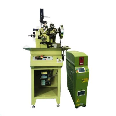 China Jewelry Necklace Making Laser Jewelry Automatic Welding Iron Gold Silver Chain Knitting Making Machine for sale