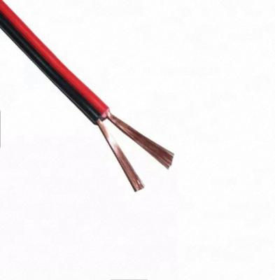 China Red And Black Flexible Loudspeaker PVC Speaker Cable For Car Audio for sale