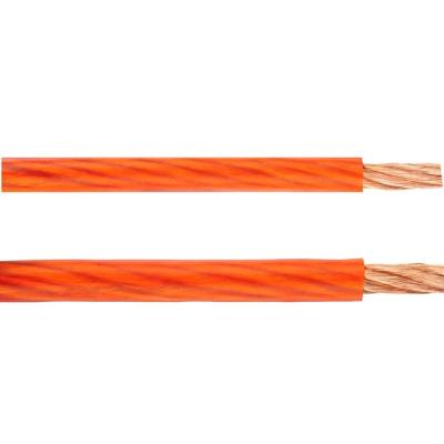 China Huxi-Cable Solid/Underground Frost/Tinned Audio Wire Clear Copper/OFC/CCA Conductor 1/0 Best Car Power Ground Cable Jacket for sale