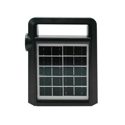 China Rechargeable Lightweight Portable Solar Hand Light Emergency Lead Acid Battery 7Ah Garden Camping Outdoor Camping for sale