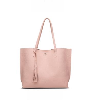 China PORTABLE Women Shoulder Soft Tassel Tote Handbag High Quality Women Bag Ladies Leather Bags Handbags for sale