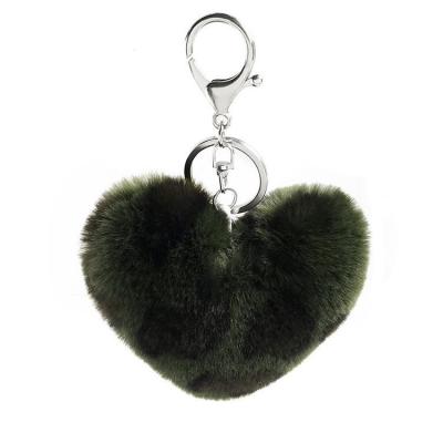 China Cute Plush Chiyo Korea Plush Heart Shape Key Chain Key Chain Custom Custom In Stock for sale